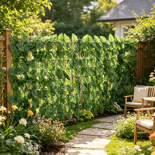 18m artificial hedge - hedge, garden