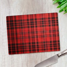 Red and Black Tartan Plaid