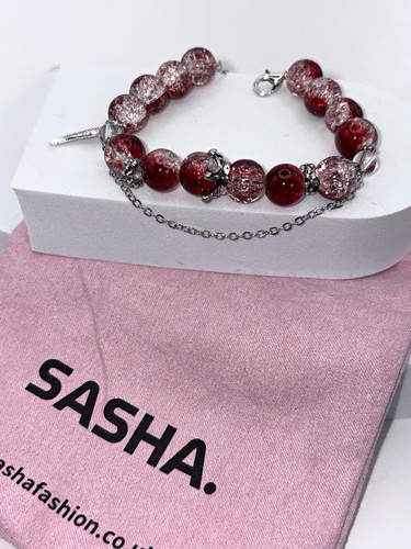 Sasha silver tone adjustable - sasha,