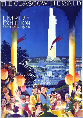 Vintage 1938 empire exhibition - vintage,