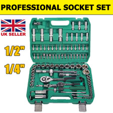 Socket & Bit Set 1/4 & 1/2