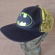 Batman Primark Baseball Child Flat Peak Cap Unisex Size 10-12yrs