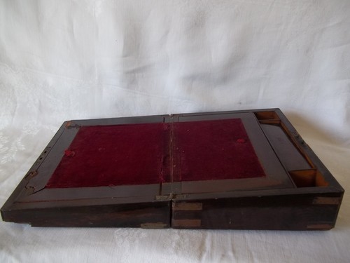 Antique wood travel slope - antique,