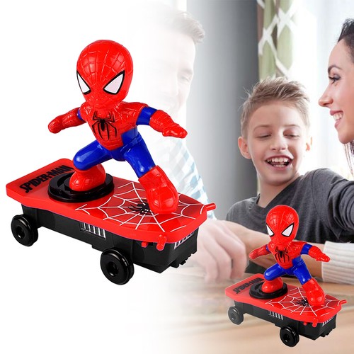 Electric spiderman skateboard - electric,