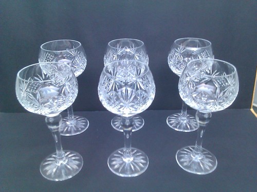 Thomas webb set regency - of, 6