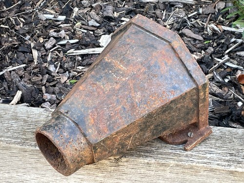 Antique vintage gutter cast - antique,