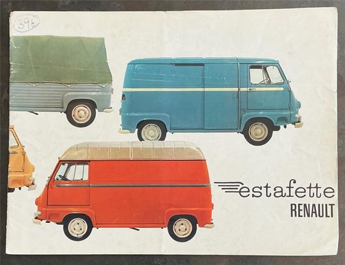 Renault estafette van pickup - van,