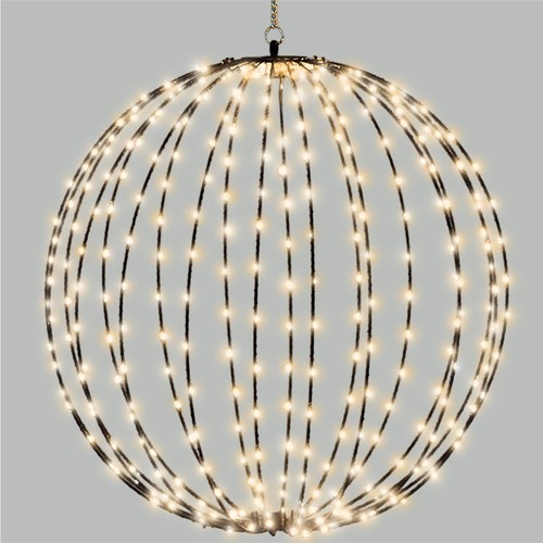 Pre lit led sphere 40cm - pre-lit, 180