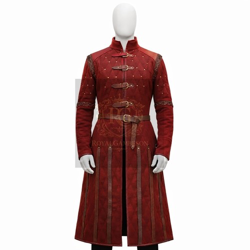 Medieval red gambeson - medieval,