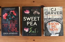 3x Paperback Bundle Erica Spindler/CJ Skuse/CJ Carver