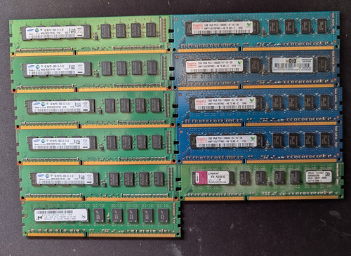 Sticks 1gb ddr3 ram - of,
