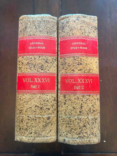 General stud book vol part - vol, 36