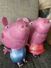 X2 Shiny/Glittery Peppa Pig