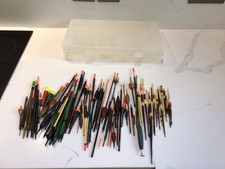 Vintage Fishing Floats X80 In Plano Tackle Box