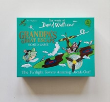 David Walliams board game Grandpa's Great Escape Kids Children's, Complete