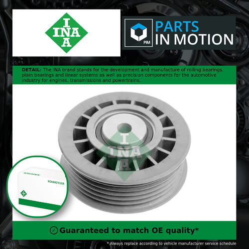 Aux belt idler pulley - aux, fits