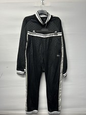 Men’s Lonsdale Black Logo Tracksuit Set Size XL Brand New 