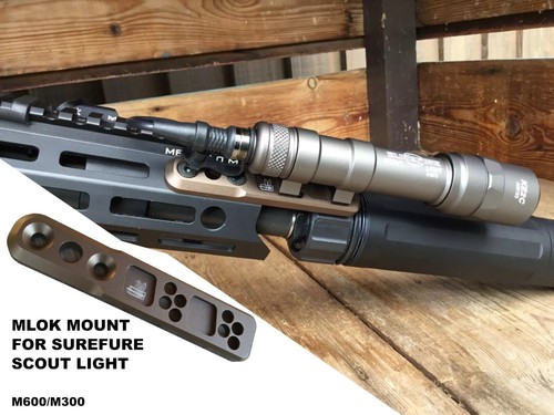 Mlok mount for surefire scout - mlok,