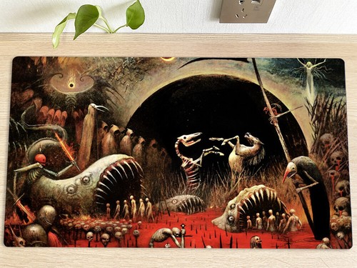 Mtg table playmat - table, damnation