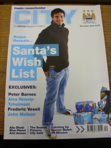 Dec 2009 manchester city - manchester,