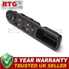 Electric Master Window Control Switch Panel Front Right Fits Peugeot 307 (00-16)