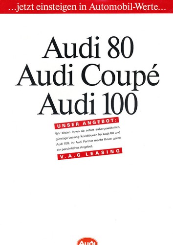 1990 audi 100 coupe - audi,