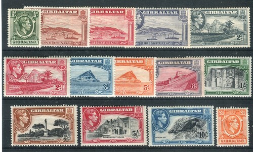 Gibraltar kgvi 1938 - gibraltar,