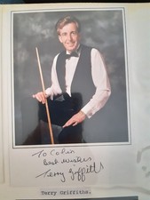 Terry Griffiths Signed Photo