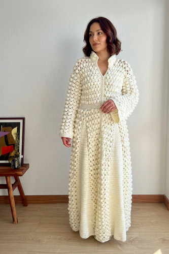 Handmade crochet maxi - handmade,