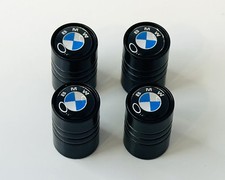 Valve Caps For BMW – Black Metal Tyre Wheel Rim Stem Covers Air Dust Protection