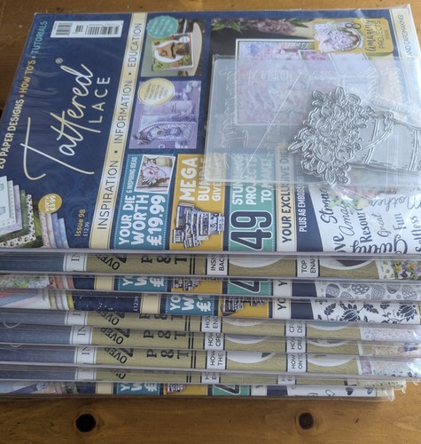 Tattered lace magazine - tattered,