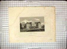 Antique Print Ragley Hall