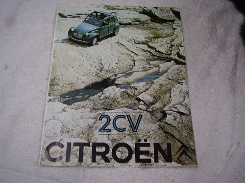 1969 citroen 2cv brochure - ,