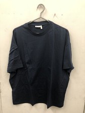 ASOS DESIGN Oversized Crew Neck Navy T Shirt Size L Chest 50”