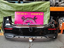 MERCEDES A CLASS W177 2018-2023 AMG Hatchback REAR BUMPER IN BLACK GENUINE REF20