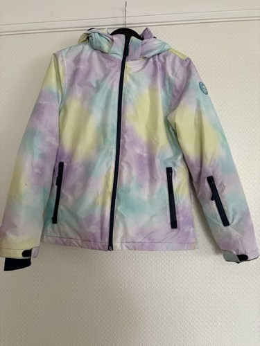 Girls winter coat - winter, crane