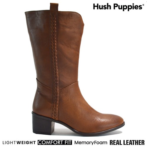 Ladies hush puppies leather - puppies,