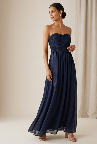 Strapless maxi dress uk 12 - maxi,