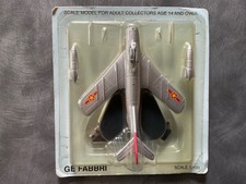 GE Fabbri Mig 17 1:100  Model Aircraft pre-owned sealed with stand