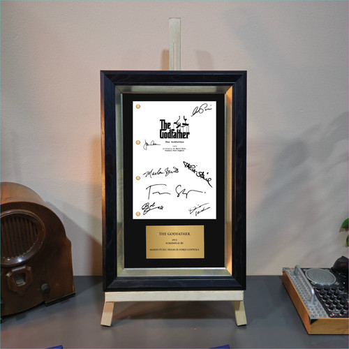 The godfather movie script - the,