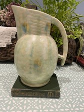 Large beswick art deco pottery jug 148  9 Inches
