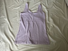 Women’s Primark Stretch Sleeveless Vest Top Lilac Size XS
