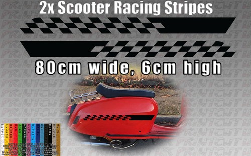 Scooter racing stripes - scooter,
