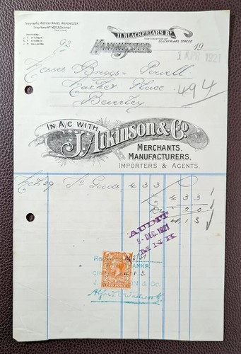 1921 atkinson co - 1921,