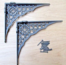 PAIR OF 12" LATTICE  ornate