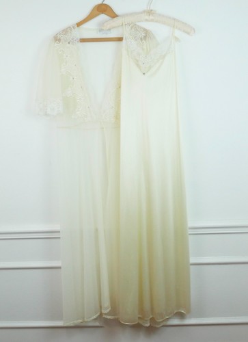 Vintage val mode peignoir set - vintage,