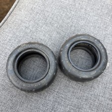 1987  Tamiya thunder dragon  Thunder Shot Tyres X 2 original vintage RC buggy 