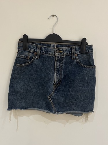 Levi denim mini skirt - levi's,