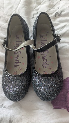 Girls size sparkly heel - size, 12