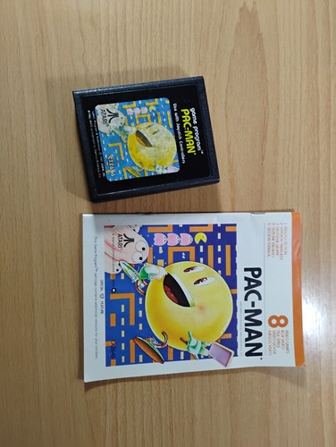 Pac man with manual for - with, atari